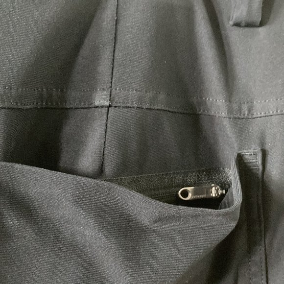 Lululemon Mission Pant Black  Waist 36 - Picture 7 of 12